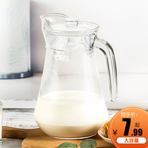 Pomelo Rice a glass cold kettle heat-resistant kettle cold water teapot home juice tie pot duckbill pot large capacity