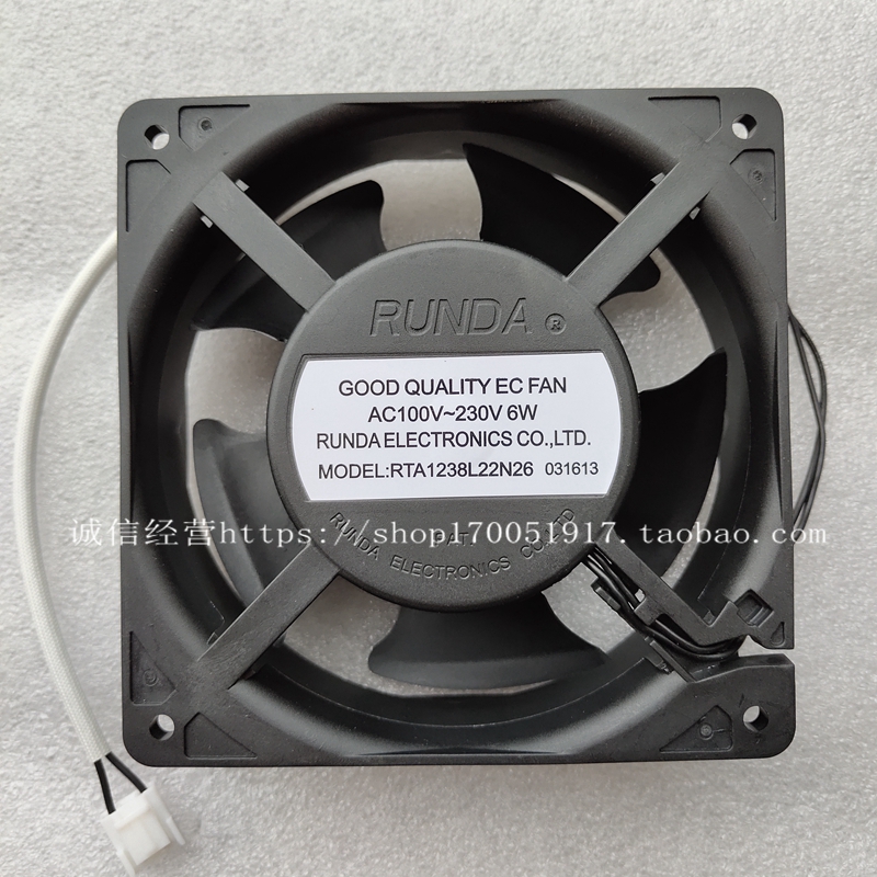 RUNDA RTA1238L22N26A AC100V-230V 6 8W12cm12038 welding machine fan