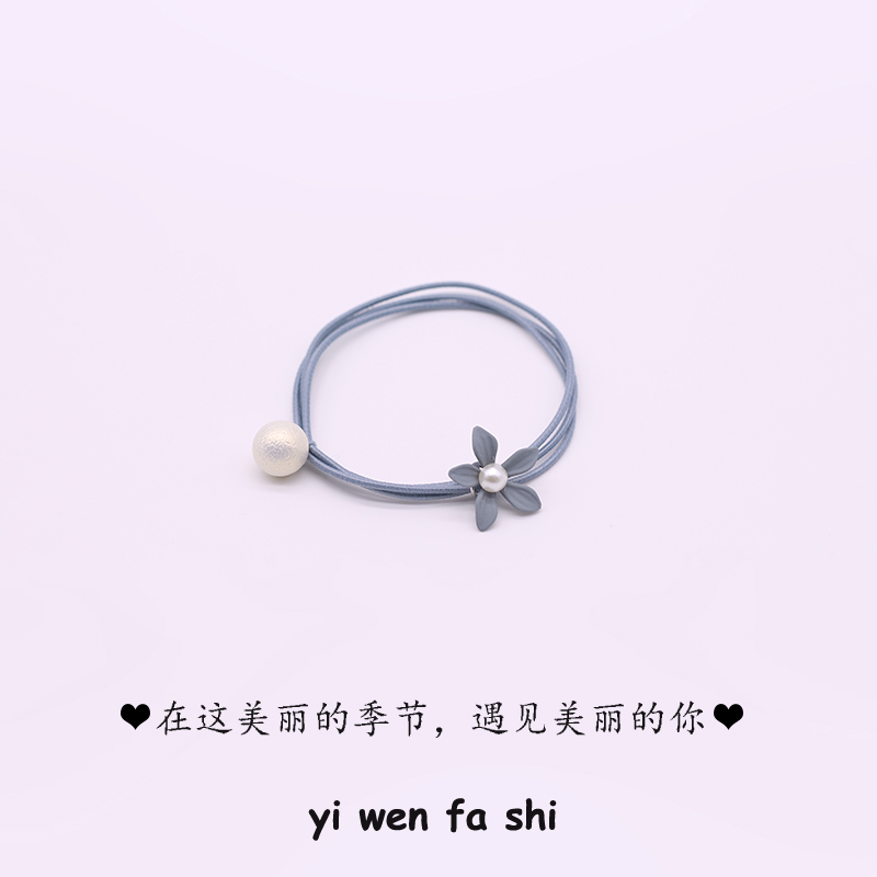 Cà vạt tóc nữ đầu dây cá tính Hàn Quốc đơn giản vòng tay tóc vòng đeo tay sử dụng hoa tươi phụ kiện tóc cô gái lưới da đỏ - Vòng đeo tay Clasp vòng tay gỗ sưa