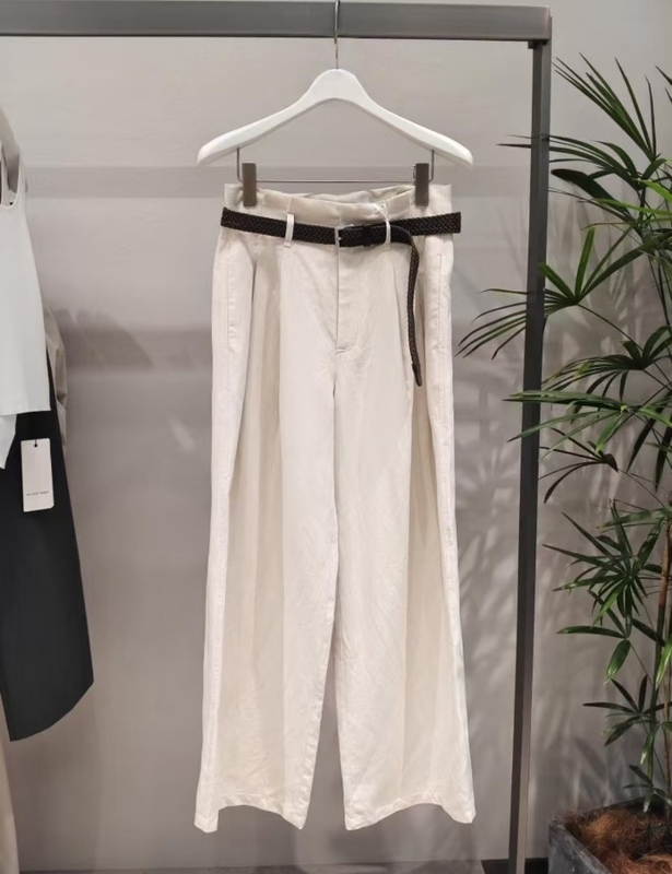 Same Style as in the Mall, 2026 Spring New Fashion Versatile Loose Casual Straight Wide-Leg Pants for Women 5H4151441