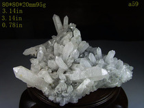 Multi-body Crystal Quartz Earth Baby Collection ornamental mineral crystal specimens