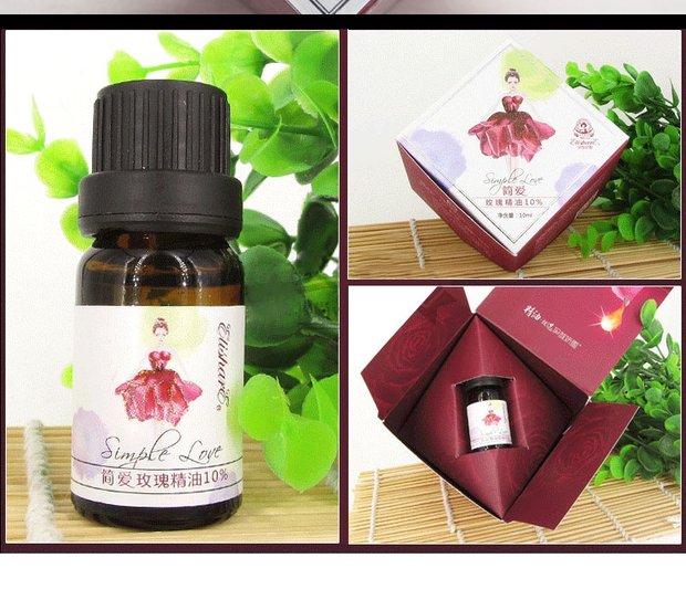 Elaine Jiao Xue Jane Love Rose Essential Oil 10ml Hợp chất làm trắng da Tinh dầu Chăm sóc da Hương liệu pháp Hương liệu tinh khiết tinh dầu vỏ bưởi