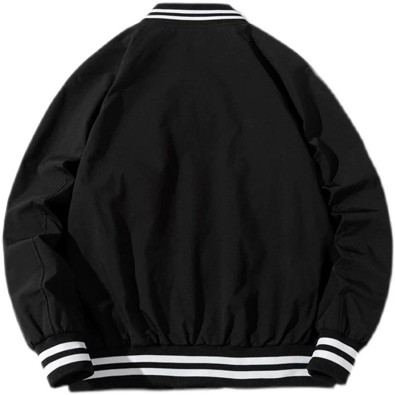 Demi-season baseball uniform, trend jacket, oversize