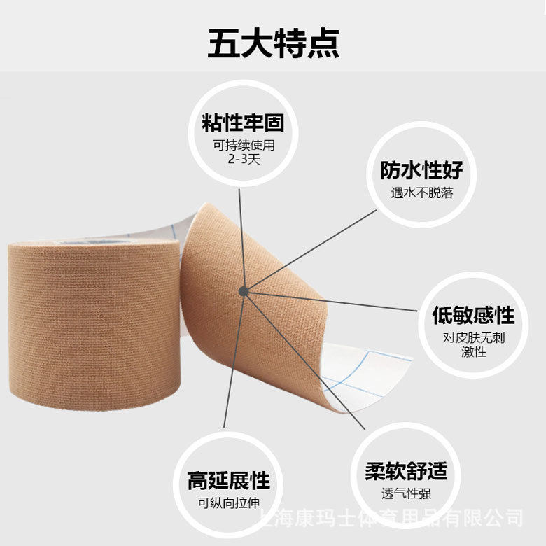 Professional sports muscle patch muscle effect patch marathon basketball badminton running knee joint treatment