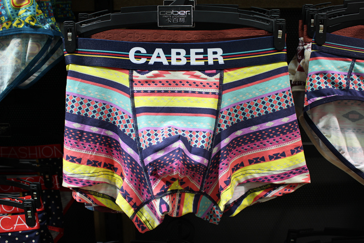 Caber carbey vài đồ lót nam modal cotton in quần lót nam boxer 3860 5860 quan lot nu
