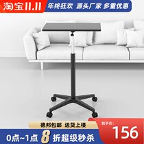 One Nest mobile lifting table standing Workbench small office desk can lift laptop small table