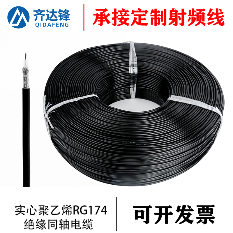 Rg174 Rf Coaxial Cable Syv-50-2-1 50 Ohm Tinned Copper Wire Super Soft Coaxial Cable Rg174 Rf Coaxial Cable Syv-50-2-1 50 Ohm Tinned Copper Wire Super Soft Coaxial Cable