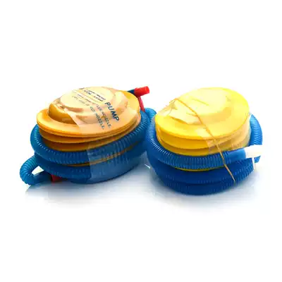 Plastic foot pump Inflatable toy pumping tool Jumping horse pumping pump Foot step inflatable tool