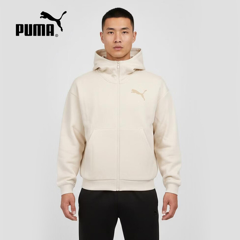 Puma Sports 2026 Spring Men's Knitted Jacket 637444-87