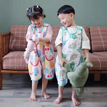 【呼西贝】夏季纯棉背心式宝宝睡袋