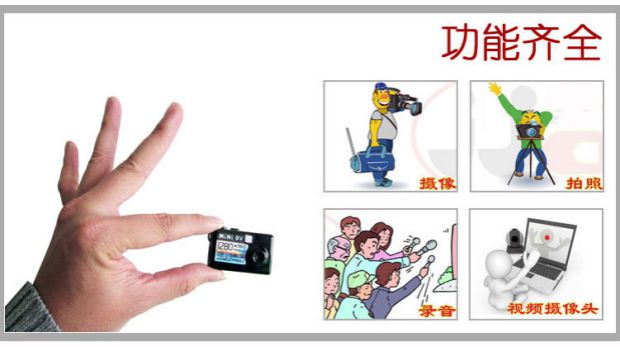 Máy ảnh mini 1280 * 960 HD Máy ảnh mini nhỏ Máy ảnh kỹ thuật số Máy ghi âm rất nhỏ - Máy quay video kỹ thuật số máy quay mini 4k