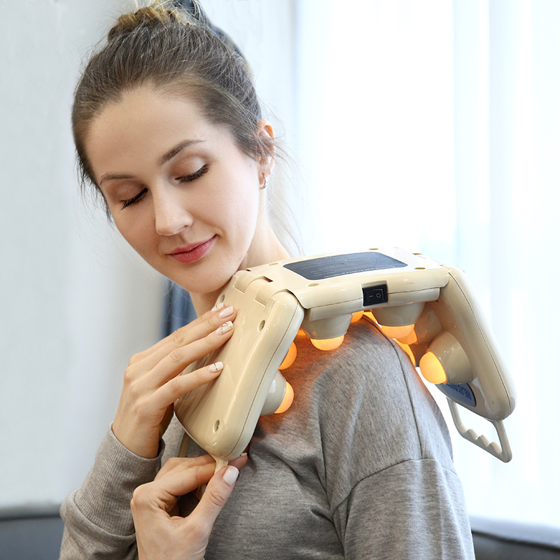 Electric Heating Therapy Device for Joints, Home Use, 11-Ball Warmer for Waist, Neck, and Abdomen