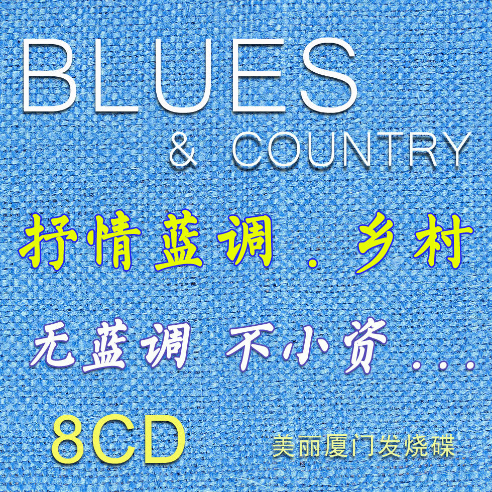 T27 beautiful Xiamen fever disc popular lyric European and American blues English music American country car CD