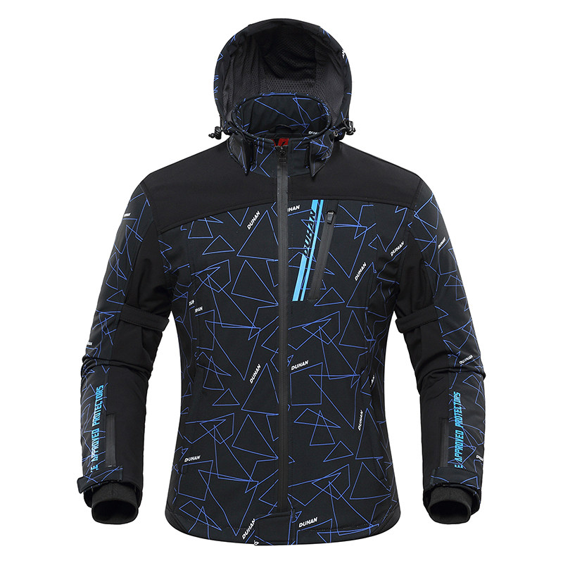 New Autumn Winter Locomotive Racing Suit jacket Power distribution Heating liner Outdoor riding Anti-cold and warm waterproof clothing