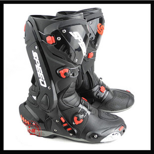 Motorcycle boots track protective boots outdoor anti-fall shoes motorcycle competition racing boots