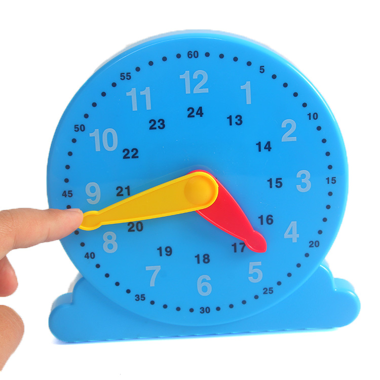 Children's small toys wholesale digital clock cognitive primary school students teaching clock model kindergarten primary school teaching aids