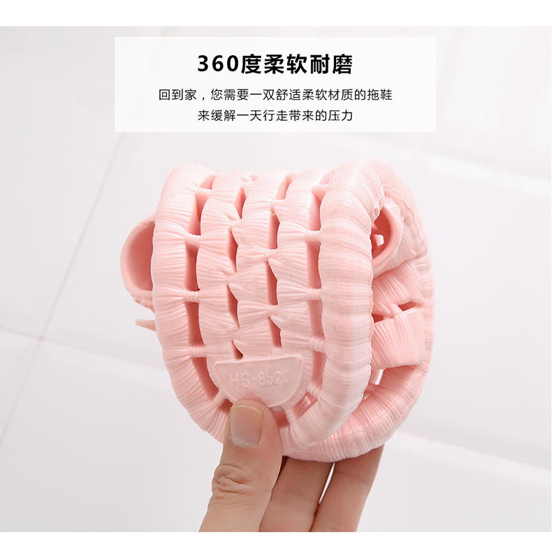 Mua một tặng một dép đi trong phòng tắm nữ mùa hè trong nhà chống trượt đôi nam nhà tắm gia đình bị rò rỉ dép nữ và dép - Trang chủ dép đi trong nhà tắm
