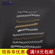 100 bông tai phụ kiện tự làm đồ trang sức thủ công vật liệu gói vòng cổ vòng đeo tay chuỗi mở rộng chuỗi điều chỉnh chuỗi cộng với chuỗi dài - Vòng đeo tay Clasp