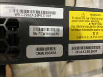 CISCO WS-C2960X-24PS-L Cisco one thousand trillion 24 points POE Switch original Second-hand January Spot