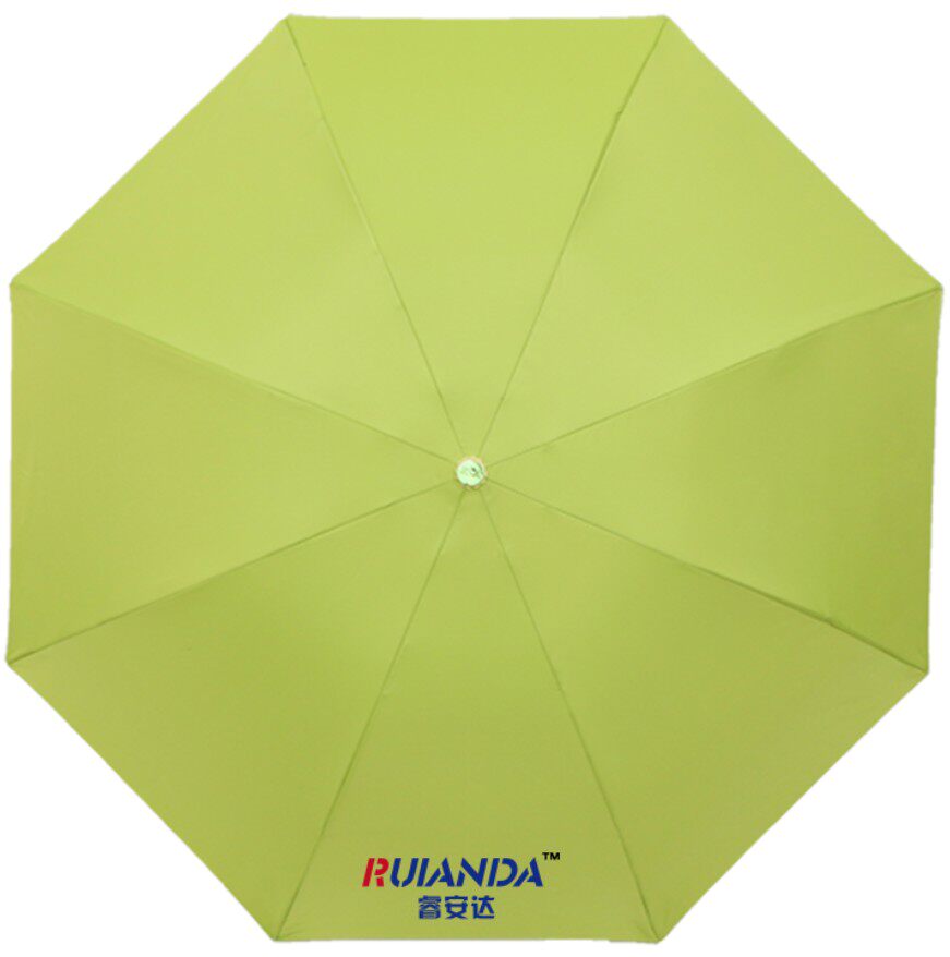 Umbrella sun-proof umbrella three folded pure color parasol anti-UV sunscreen custom advertising umbrella logo