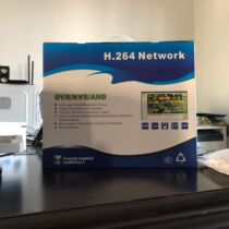 Monitoring video recorder color box packaging box AHD NVR DVR embedded hard disk video recorder color box packaging box