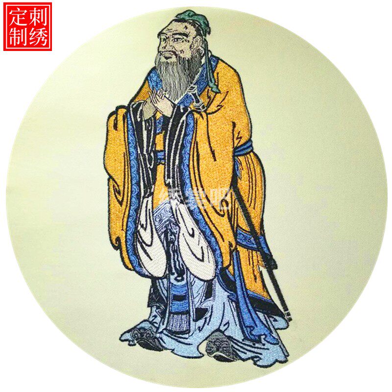 Computer embroidery custom clothes Hanclothing clothes Polo shirt T-shirt down jacket Chinese wind embroidered flower