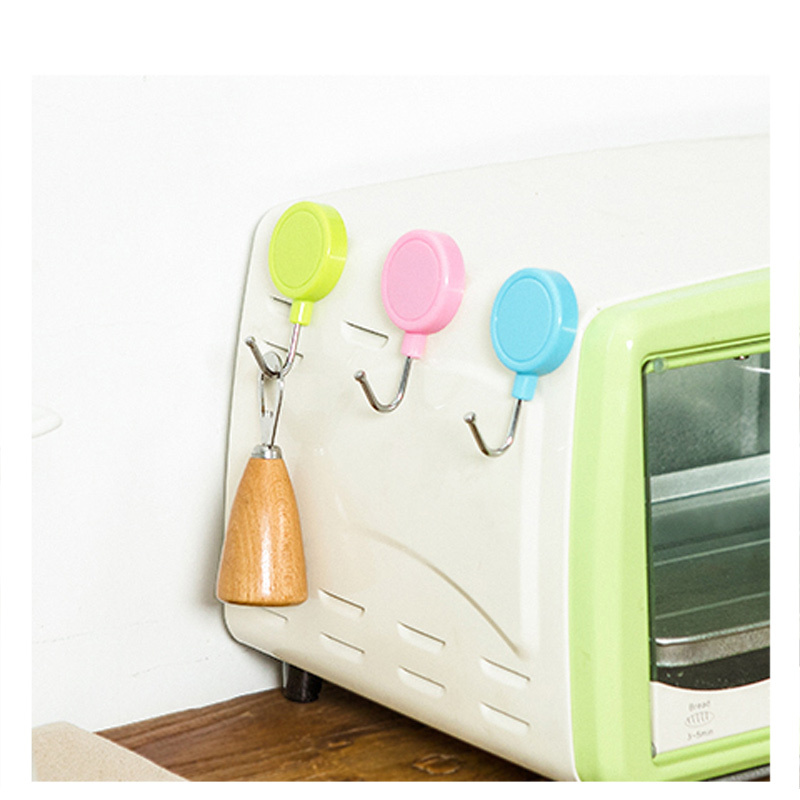 Super Strong Suction Magnet Hook, Magic Tool for Refrigerator Keys, Traceless, for Kitchen, Home, Dormitory, Behind Door, Magnetic Adhesive Hook Super Strong Suction Magnet Hook, Magic Tool for Refrigerator Keys, Traceless, for Kitchen, Home, Dormitory, Behind Door, Magnetic Adhesive Hook