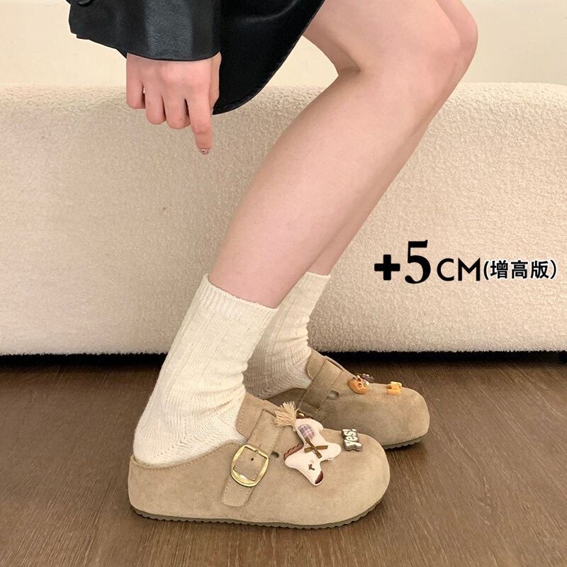 Platform Birkenstock-Style Shoes for Women 2026 New Cute Closed-Toe Slip-On Mules for Outdoor Wear 2026 New Slip-On Shoes Platform Birkenstock-Style Shoes for Women 2026 New Cute Closed-Toe Slip-On Mules for Outdoor Wear 2026 New Slip-On Shoes
