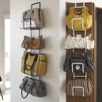 Creative door rear bag storage artifact rack hanging bag home wall-mounted rack rack bag shelf