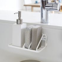 Multi-function sink shelf Wall sponge drain rack Kitchen sink drain basket Faucet storage rack