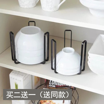 Japanese kitchen cupboard Drain bowl rack Drain rack Put bowl cupboard storage dish rack Drawer dry bowl rack