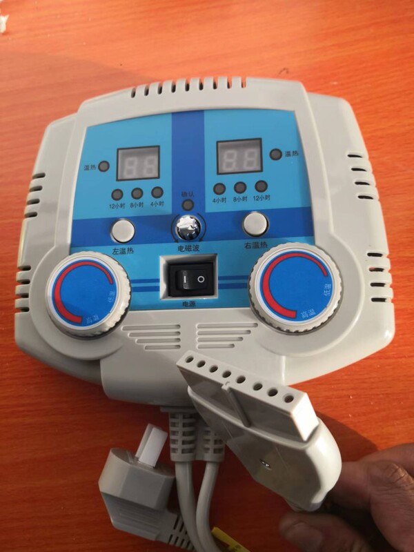 Jade Germanium Mattress Thermostat Dual Temperature Dual Control Switch Eight Holes Automatic Temperature Control