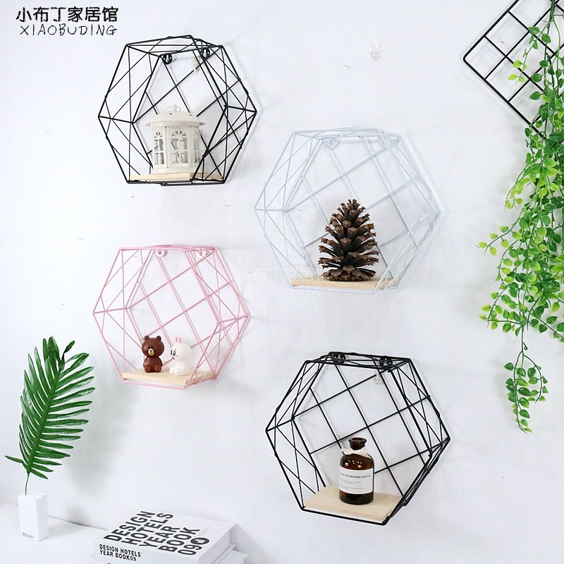 Nordic wind in Xuanxian iron wall wall wall wall hanging decorative living room hanging pieces creative wall decoration