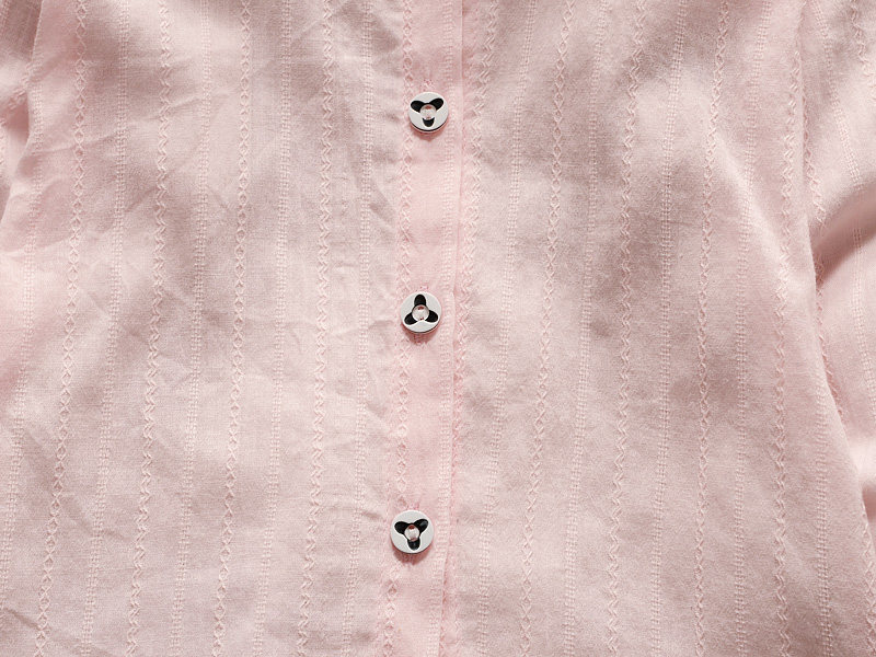 Chemise fille à manche longue - Ref 2087378 Image 12