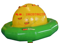 Inflatable water gyro inflatable water rotation Saturn water breakthrough obstacles inflatable floating props inflatable toys