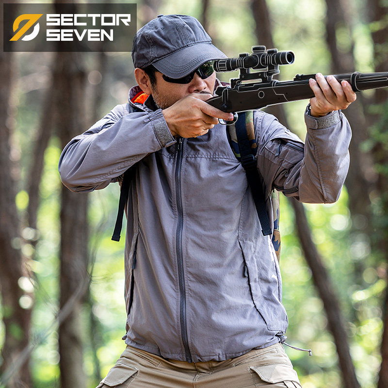 Section 7 Survivors 19 Tactical Coats Spring Autumn Men Kaudura Outdoor Wild War Army Memes Windproof Windbreakers