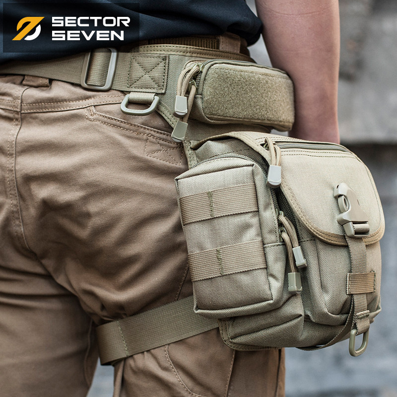 Section 7 Shovel Chia Tactical Leg Bag for men and women Multi-functional outdoor special equipment Jedi Waist Legs Hang Bags Saddle Bag