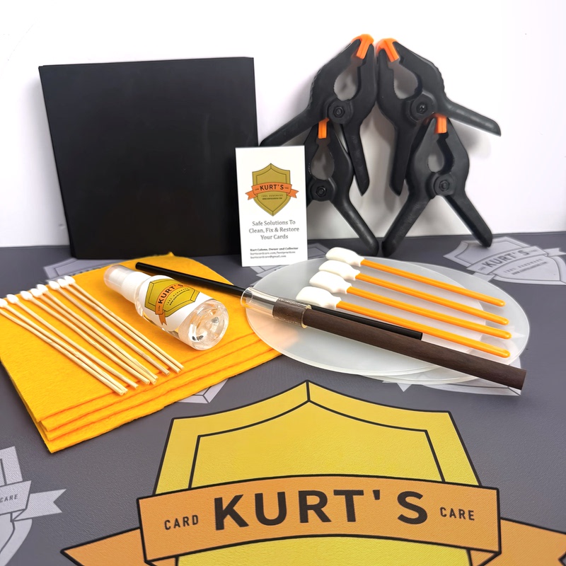 American Card Care Accessory Set, Dent Repair, Bump Repair, Wrinkle Repair, Suitable for Star Cards and Pokémon Cards American Card Care Accessory Set, Dent Repair, Bump Repair, Wrinkle Repair, Suitable for Star Cards and Pokémon Cards