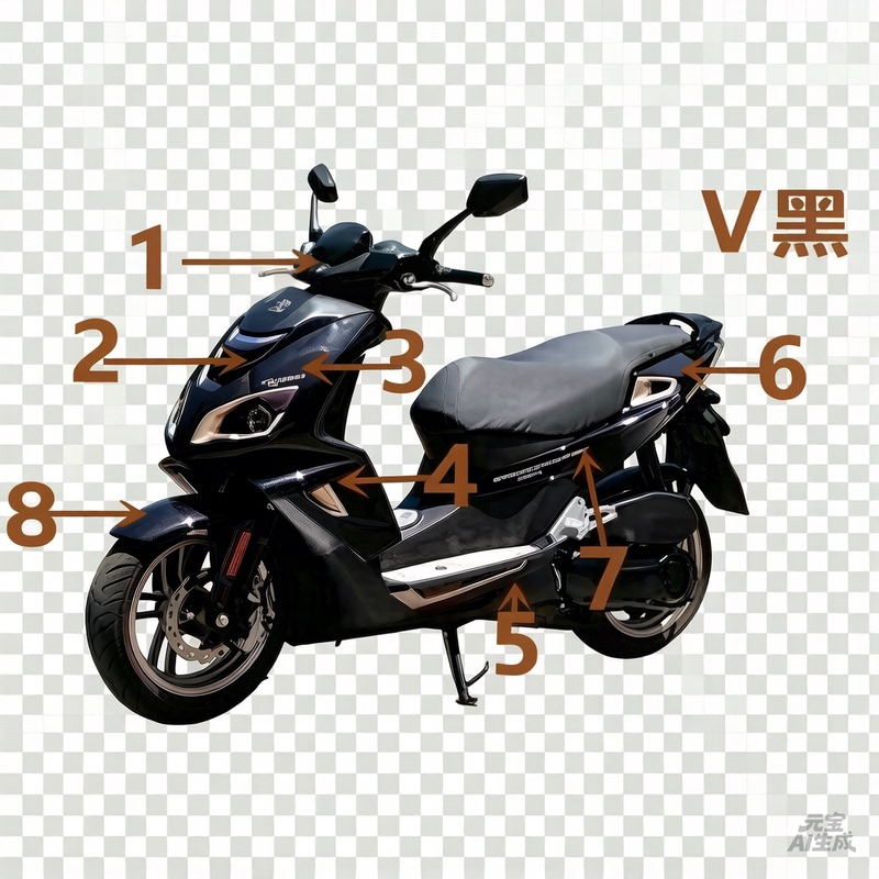 Peugeot Motorcycle Speed War Sf4 Glossy Black V Black Front Panel, Guard Plate Motorcycle Shell Original Parts Peugeot Motorcycle Speed War Sf4 Glossy Black V Black Front Panel, Guard Plate Motorcycle Shell Original Parts