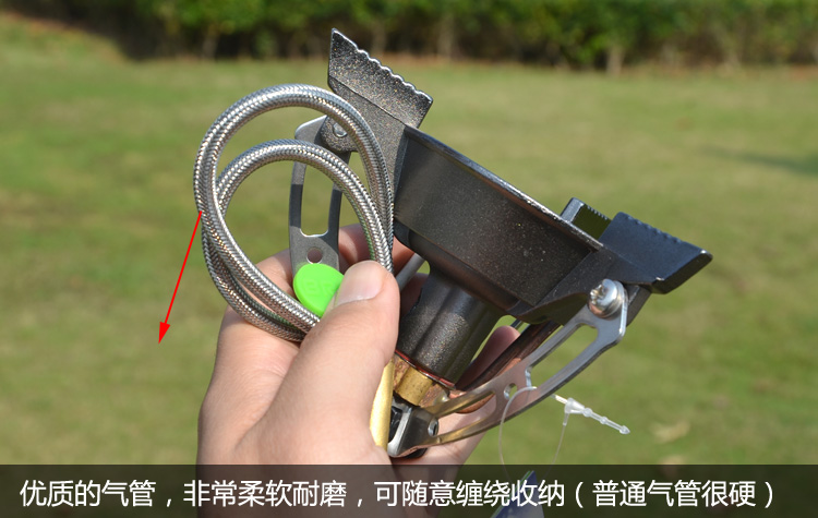 Bếp lò di động ngoài trời bếp đun nước sôi bếp gas di động bếp gas chia bếp - Bếp lò / bộ đồ ăn / đồ nướng dã ngoại bếp nướng cồn mini