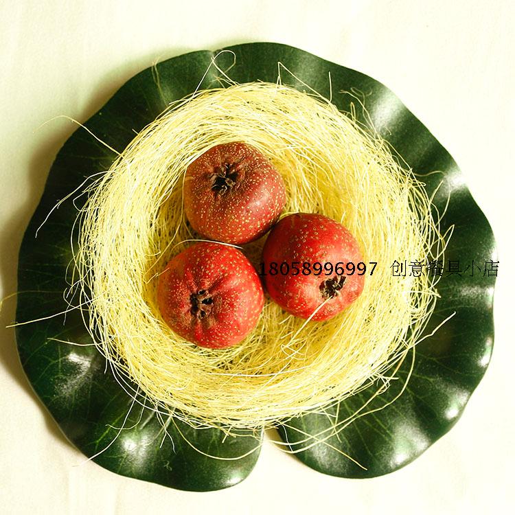 Masi vàng lụa mô phỏng chim yến chim yến Sáng tạo món ăn lạnh Ý món ăn trang trí món ăn Món ăn mát mẻ Muối khắc khuôn - Tự làm khuôn nướng khuôn kem