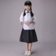 Học sinh trẻ em Áo dài Trung Quốc quần áo biểu diễn của trẻ em Quần áo học sinh Trung Hoa Dân quốc - Trang phục
