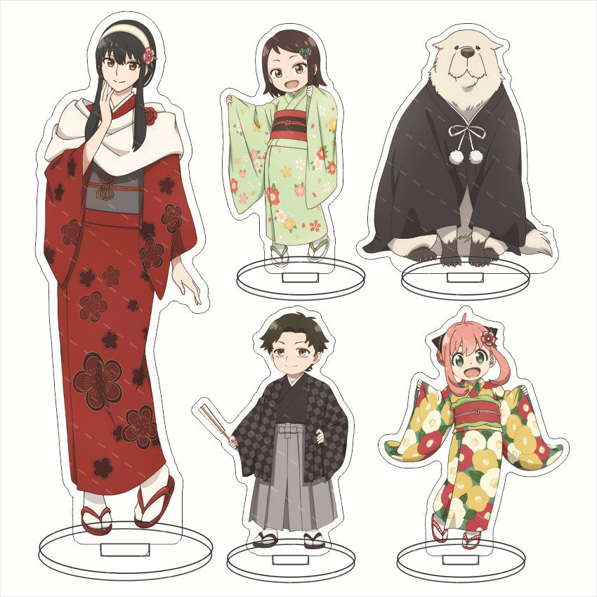 16cm Spy X Family Acrylic Stand Figure Yor Forger Anya Acrylic Figurine Anime Merchandise Gift