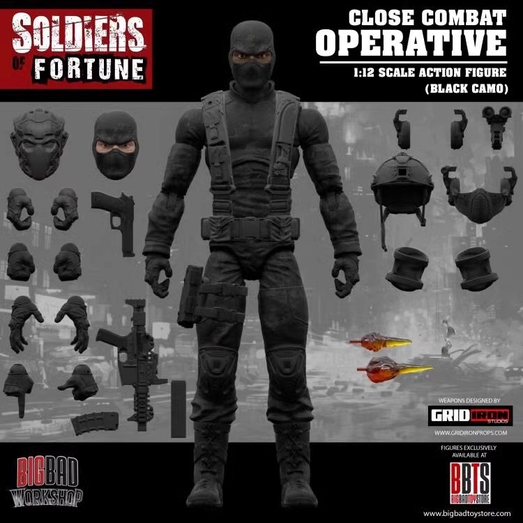 In Stock Fresh Monkey 1/12 Eagle Team Monster Force Agent Wave 1 Dress Camouflage Action Figure