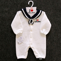Newborn clothes Autumn and winter baby coat warm 0-3 months pure cotton climbing clothes Baby winter jumpsuit