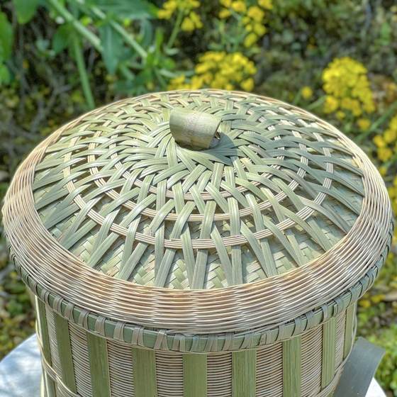 四川传统竹桶甑子老式纯手工编织家用商用厨房蒸饭竹编竹制品用具