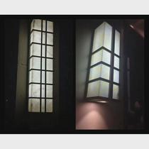 Translucent stone translucent plate marble plate acrylic lamp column light box piece ceiling background wall marble piece free of cutting