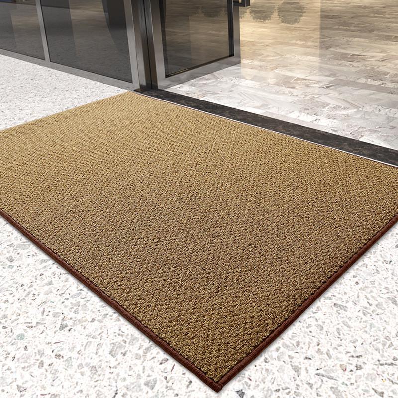 Hotel Entrance Carpet, Commercial Anti-Slip Floor Mat, Sand and Mud Scraping Wear-Resistant Door Mat, Coconut Palm Foot Mat