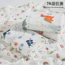 One layer of gauze bath towel gauze towel baby gauze bath towel large gauze towel single layer ultra-thin pure cotton womens summer childrens thin