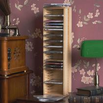 Pure solid wood CD rack DVD storage rack disc rack game disc organizer tape switch retro rack PS4